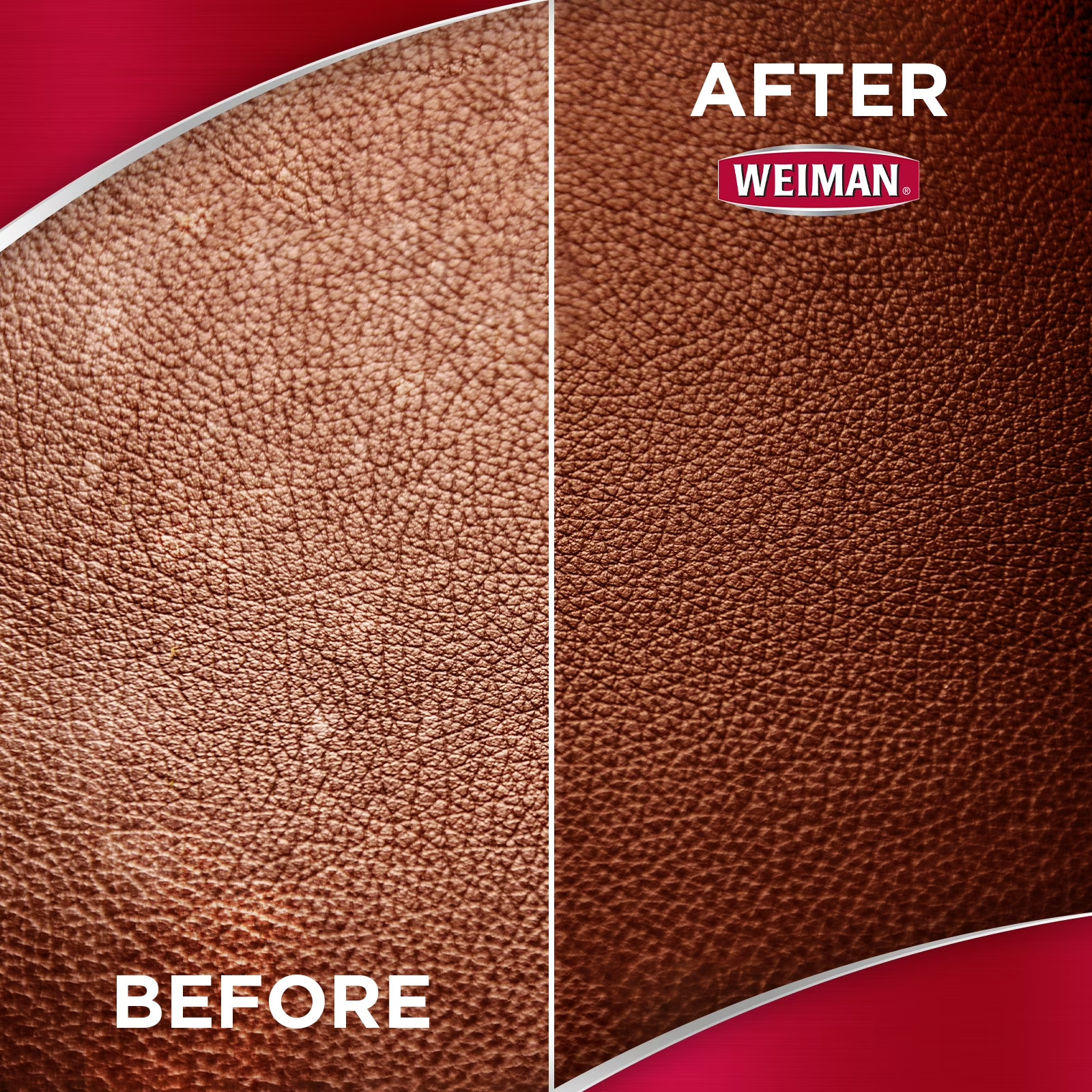 Weiman LEATHER CONDITIONER CLEANER Protect Restore Car Auto Seat Sofa 12oz spray
