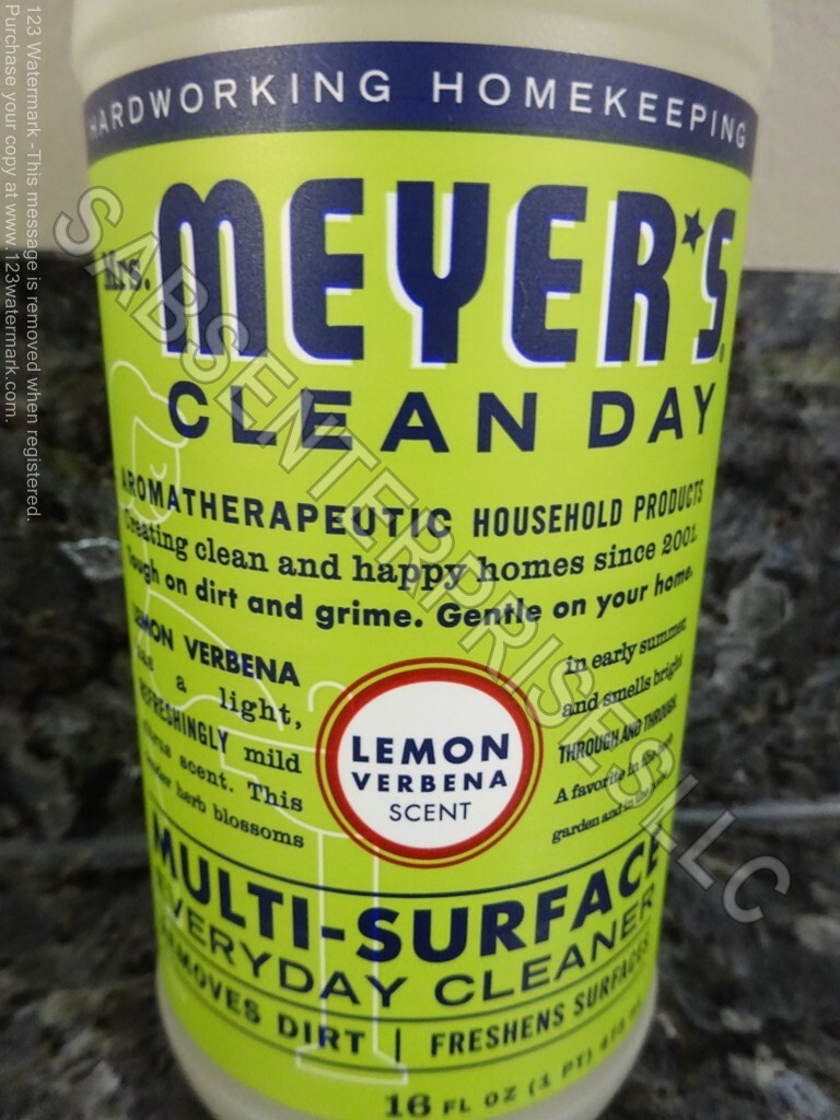 5 Mrs. Meyer’s Clean Day Multi-Surface Everyday Cleaner LEMON VERBENA 16 FL oz.
