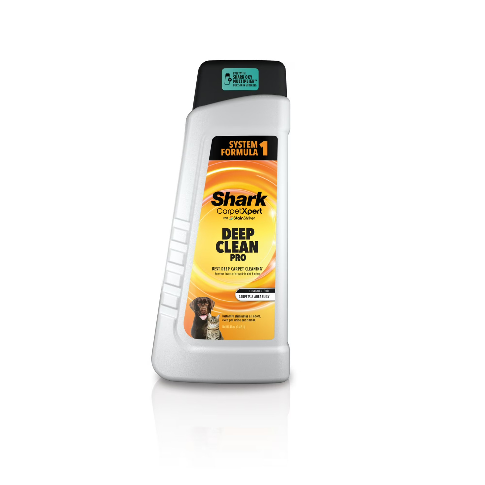 Shark CarpetXpert Deep Clean Pro for StainStriker Spot remover Liquid 48-oz