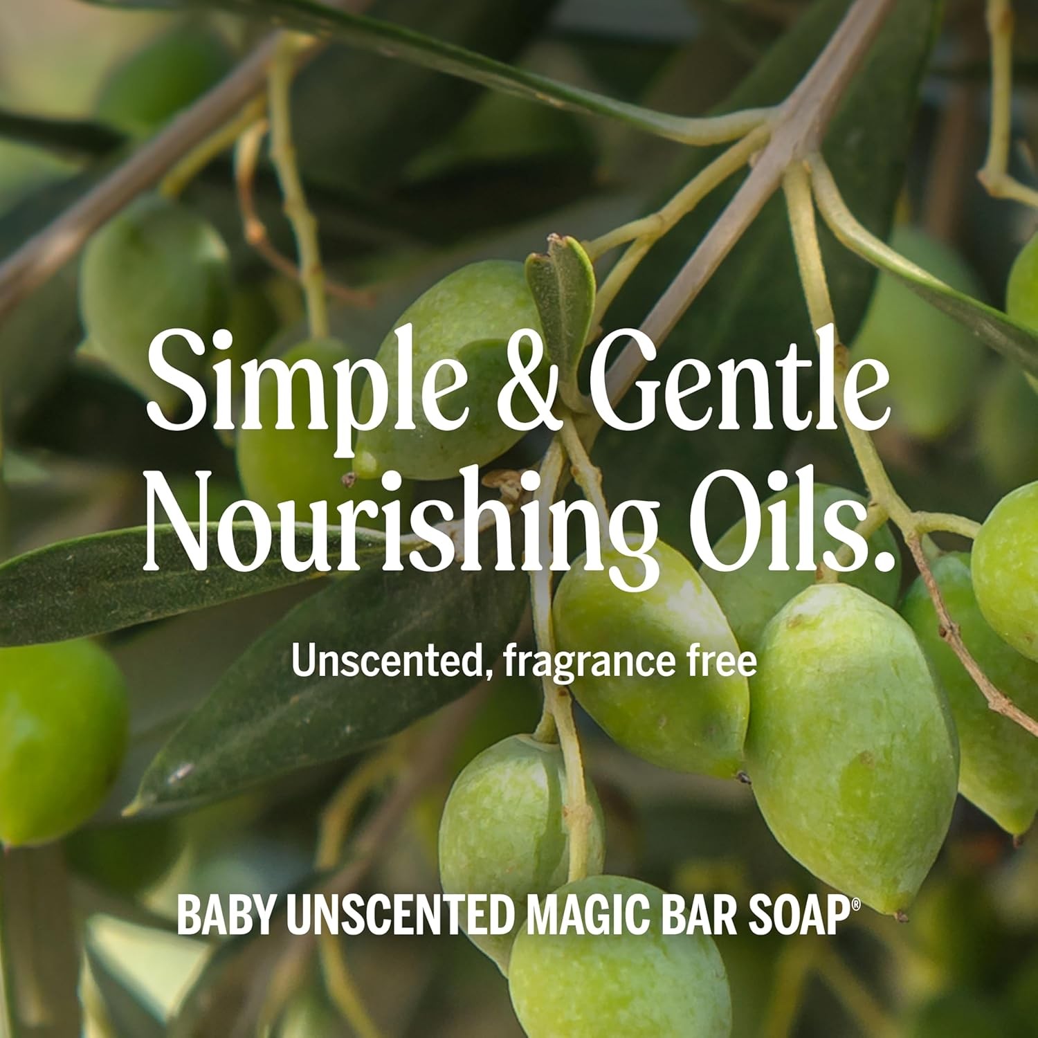 Dr. Bronner’s Pure-Castile Magic Bar Soap (Baby Unscented, 5 Ounce, 12-Pack) –