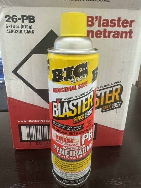 PB Blaster Penetrating Oil Spray, 18 oz Aerosol Cans (6-Pack) – Rust Remover & B