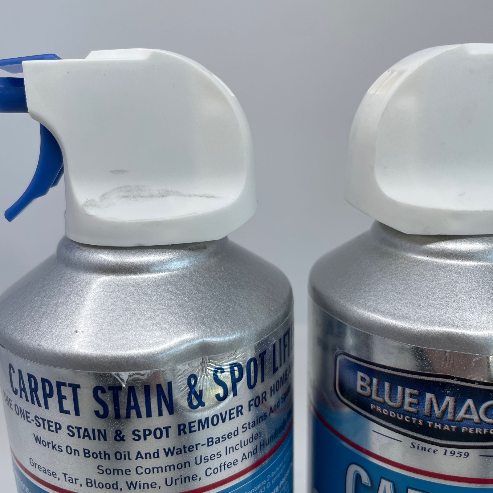 Blue Magic Carpet Stain & Spot Lifter 22oz, Blue/Silver 2-Pack