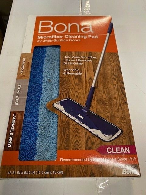 Bona Microfiber Cleaning Pad for Hardwood, Stone, Tile, Laminate & Vinyl Floors