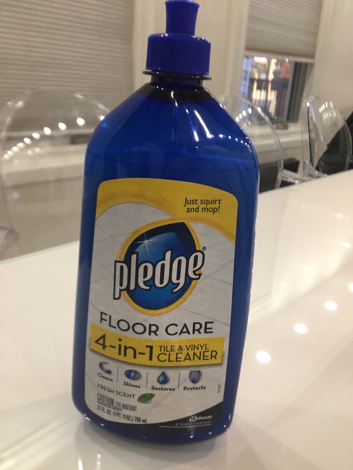 Sc Johnson PLEDGE Floor Care 4 In 1 Tile & Vinyl Cleaner 27 Fl Oz