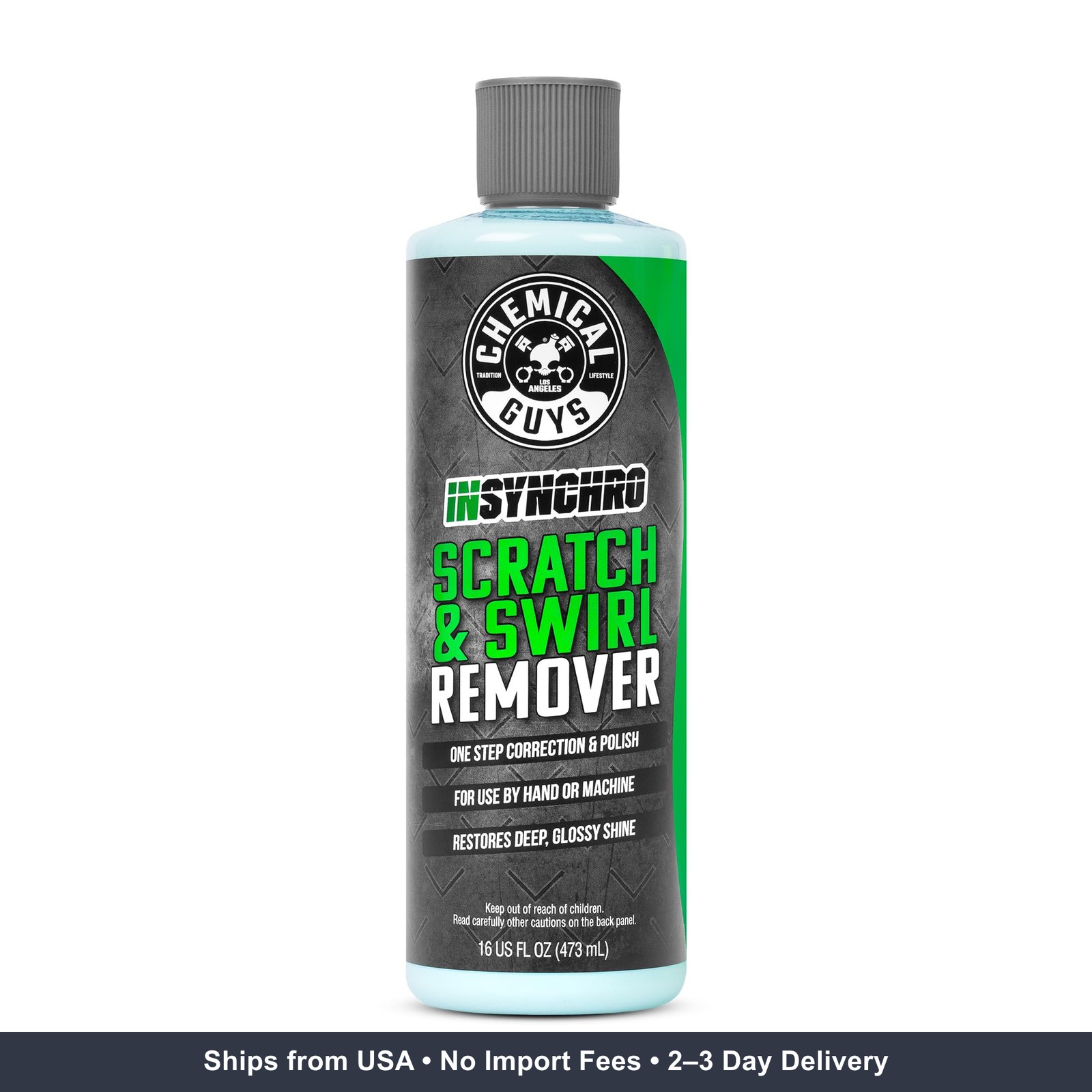 Chemical Guys Insynchro Scratch & Swirl Remover – One Step Compound & Polish for
