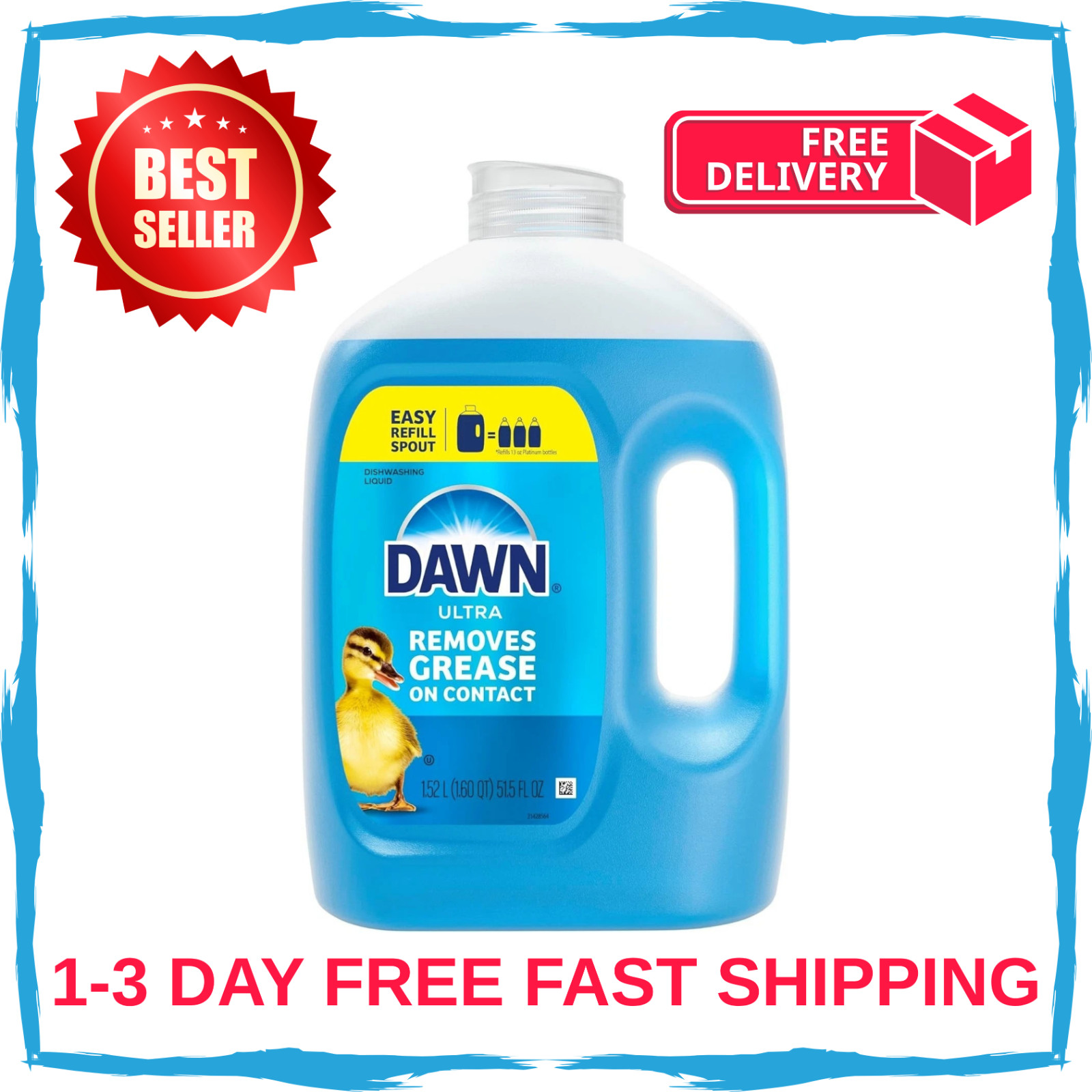 Dawn Ultra Original Dish Soap Refill Jug from USA