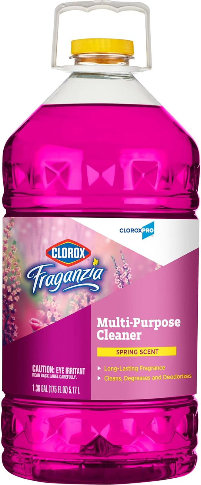 Fraganzia Multi-Purpose Cleaner, Pro, Spring Scent, 175 Fluid Ounces