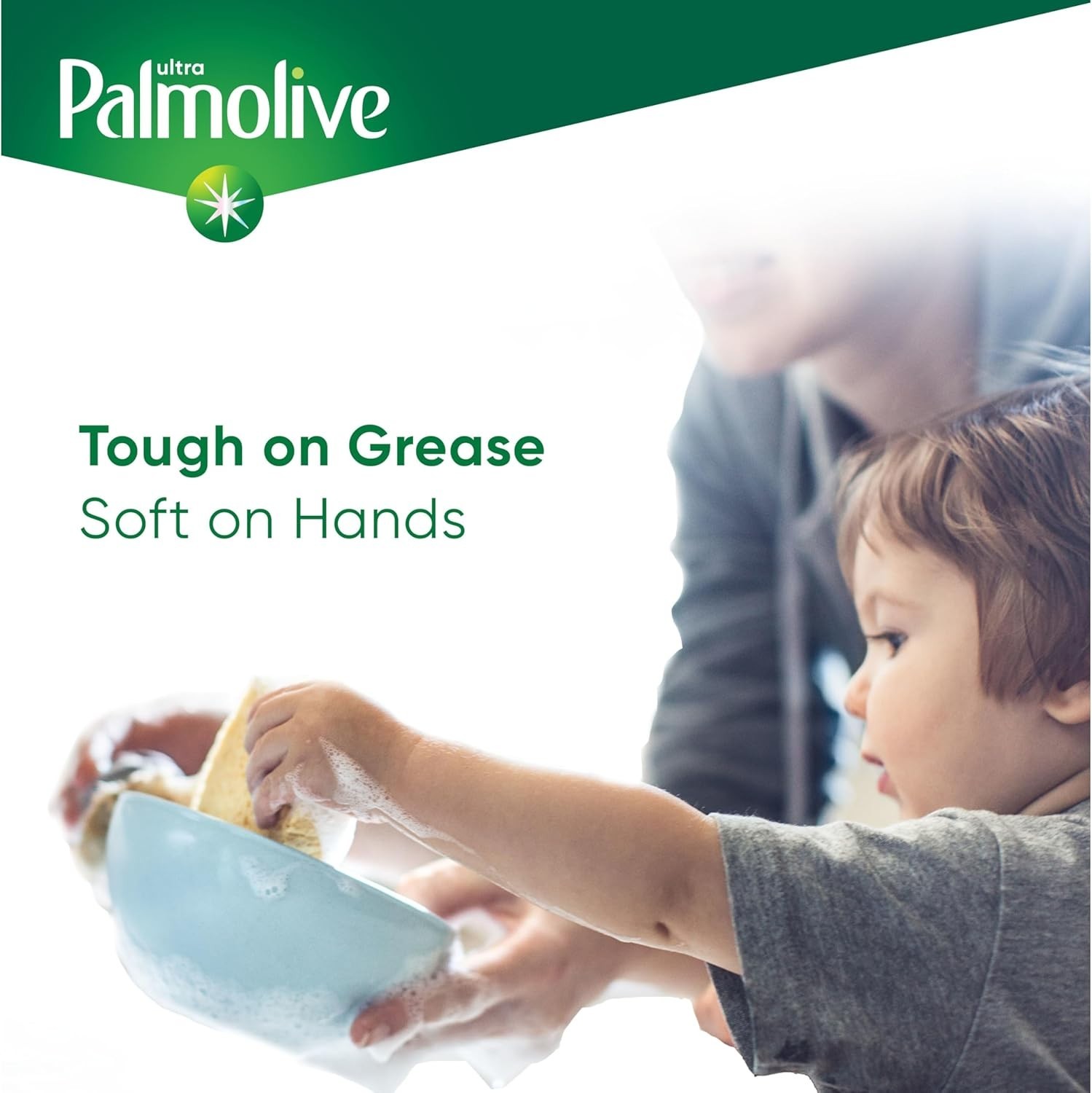 Palmolive Ultra Dishwashing Liquid Dish Soap, Pure + Clear Fragrance Free 32.5oz