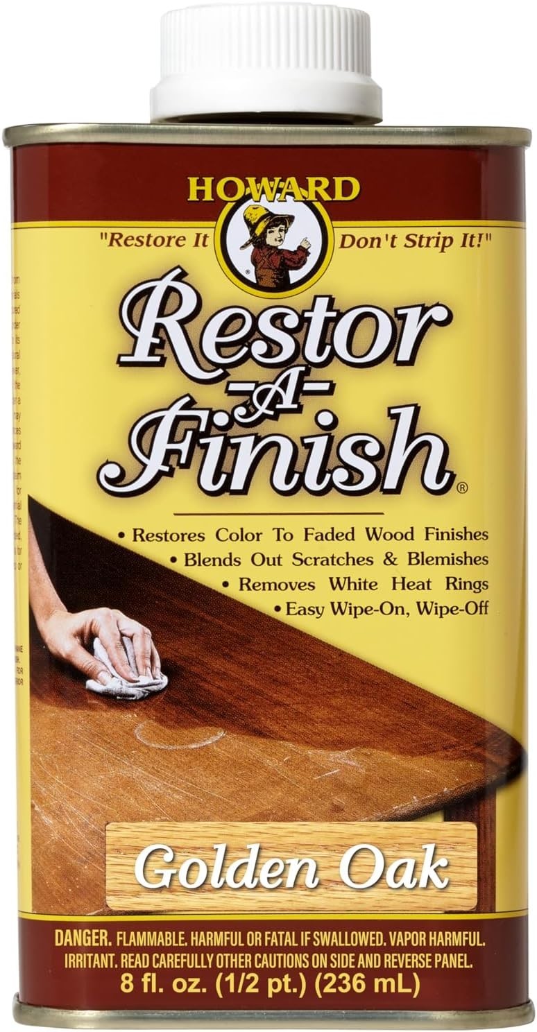 Golden Oak Restor-A-Finish 8 oz – Effortless Wood Restoration for Antiques
