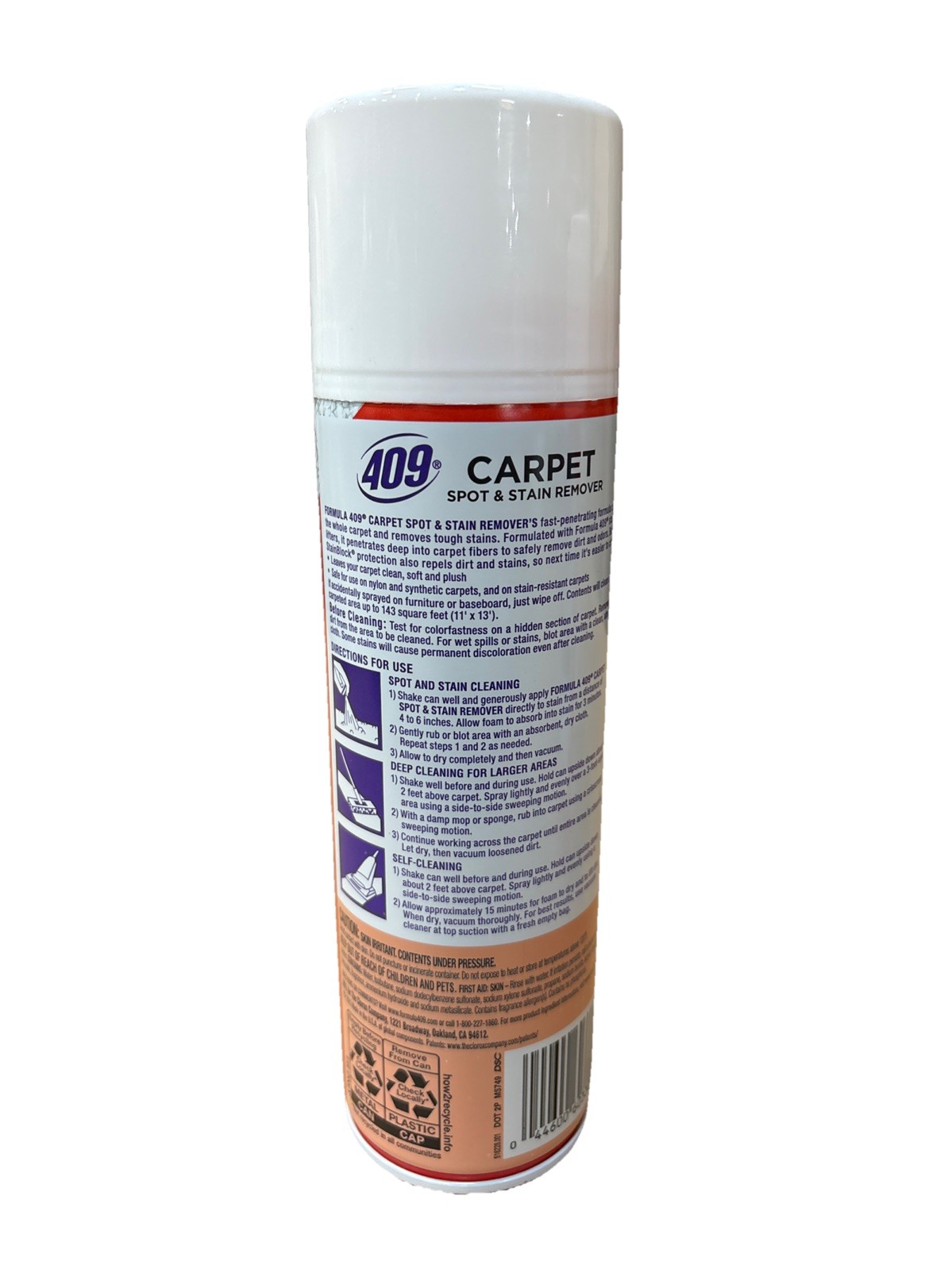Formula 409 Carpet Spot & Stain Remover 19 oz Per Can (Pack of 3)