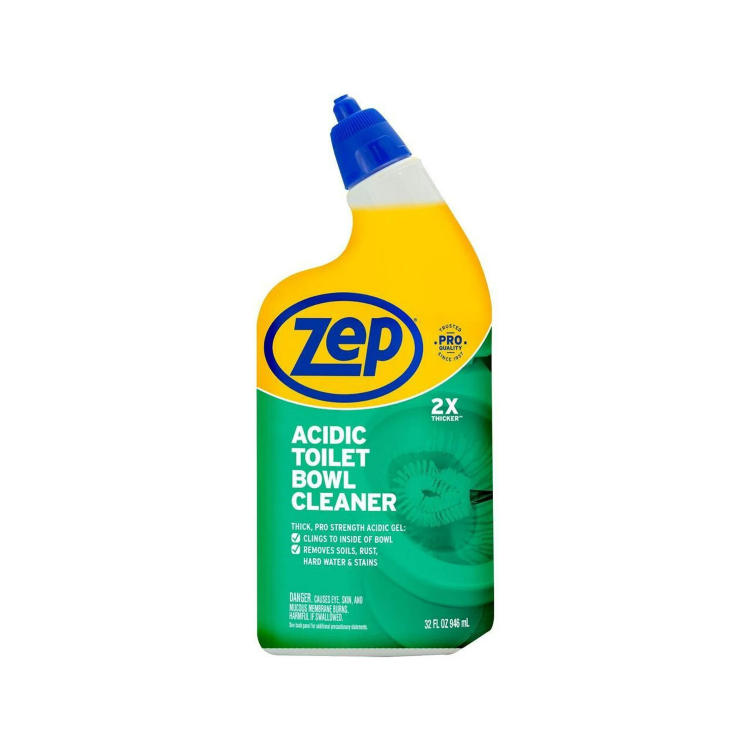 (6 Pack) Zep 32 oz. Acidic Toilet Bowl Cleaner