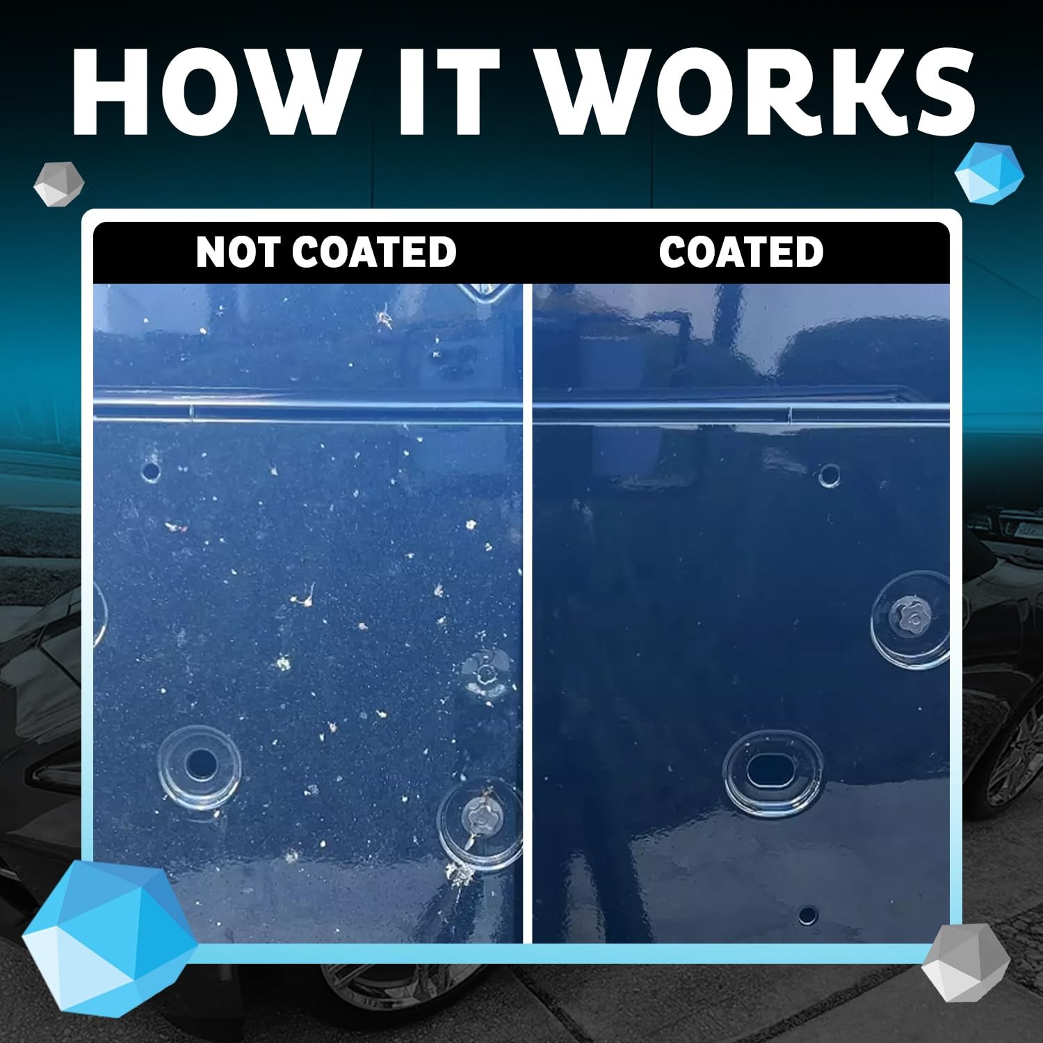 20oz Car Spray with Triphene, Quick Spray & Wipe All Purpose Waterless Detailer