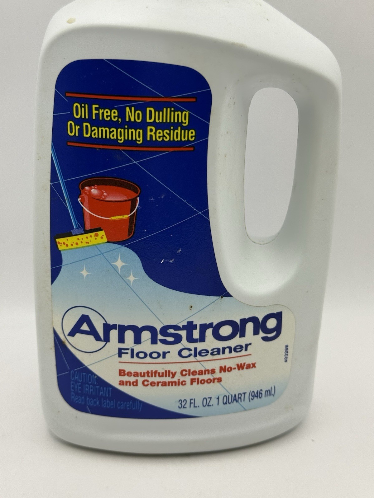 Armstrong Floor Cleaner 32oz Concentrated Ceramic 1994 Vintage RARE Original HTF