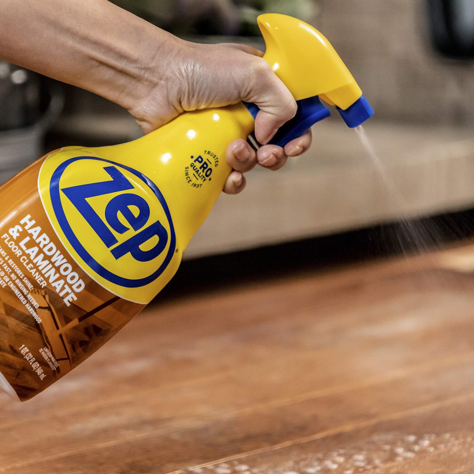 Zep Commercial Wood Floor Cleaner 32 Fl Oz for Hardwood and Laminate Floors