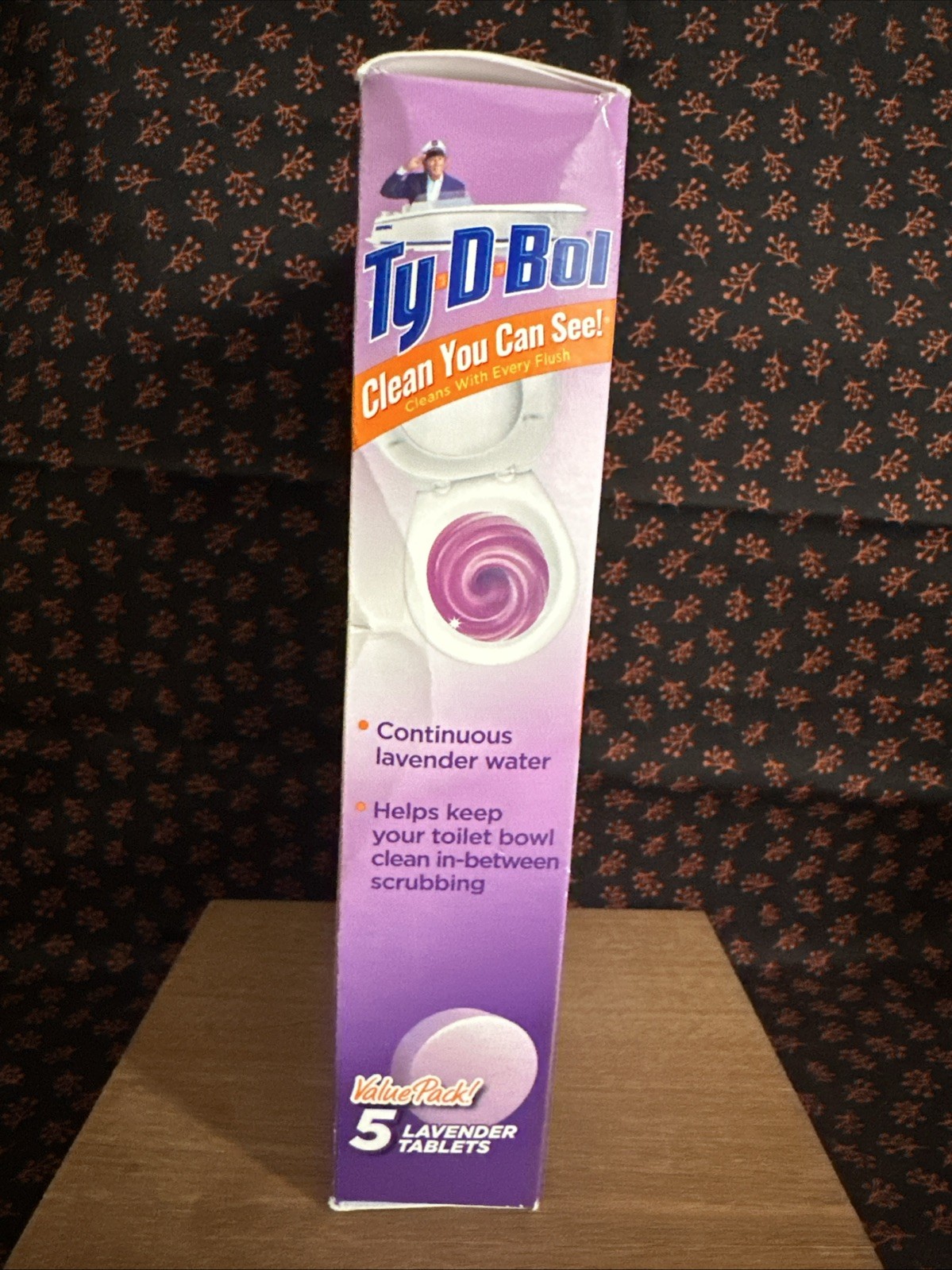 Ty-D-Bol Lavender Toilet Bowl Cleaner 5 Count Tablet Value Pack MADE in the USA