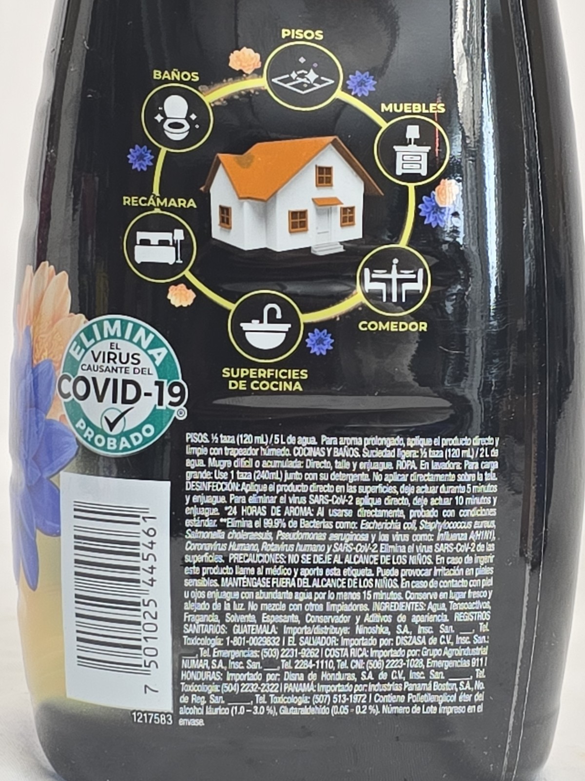 Pinol Multipurpose Cleaner Fragancias Finas 2-PACK 1.6L Midnight Freshness New