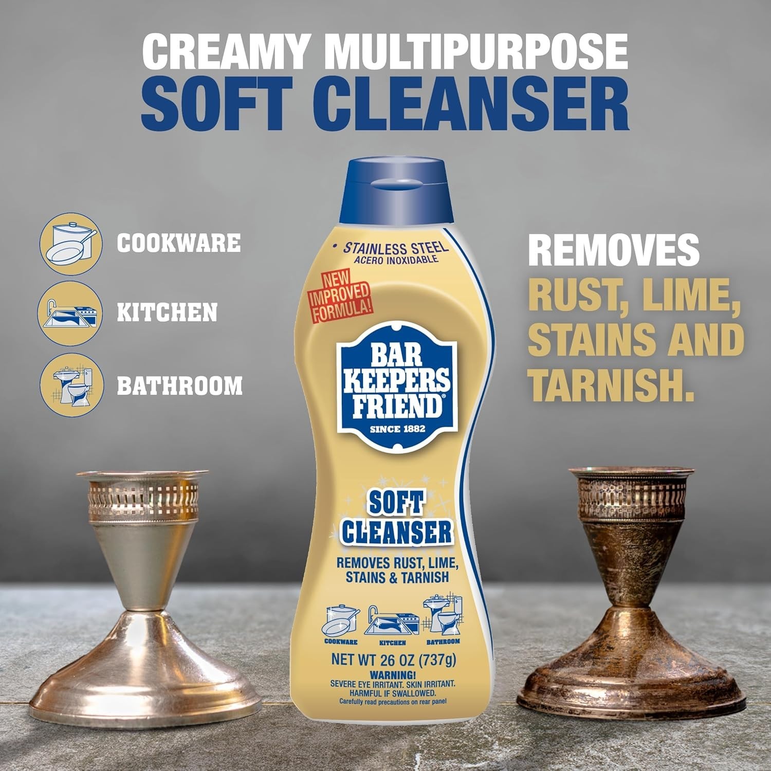 Soft Cleanser and MORE Foam Spray: All-Purpose 26 oz & 25.4 oz Citrus Cleaners