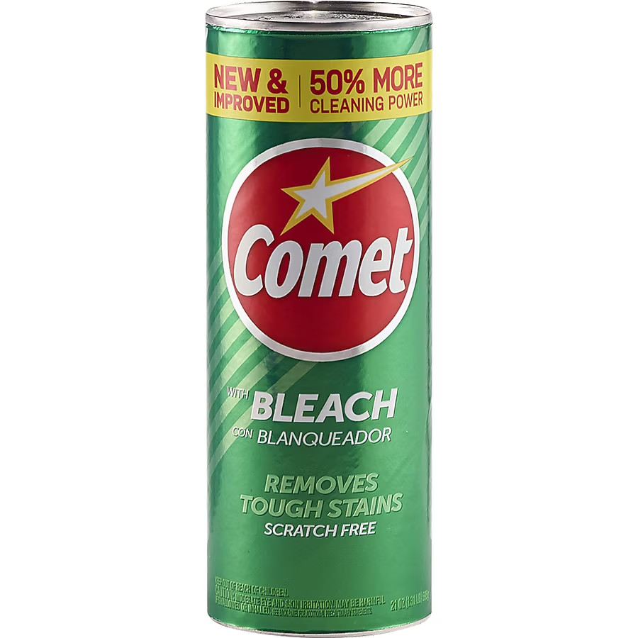 Comet with Bleach Powder All-Purpose Cleaner 21-oz Deodorizer Stain Remover