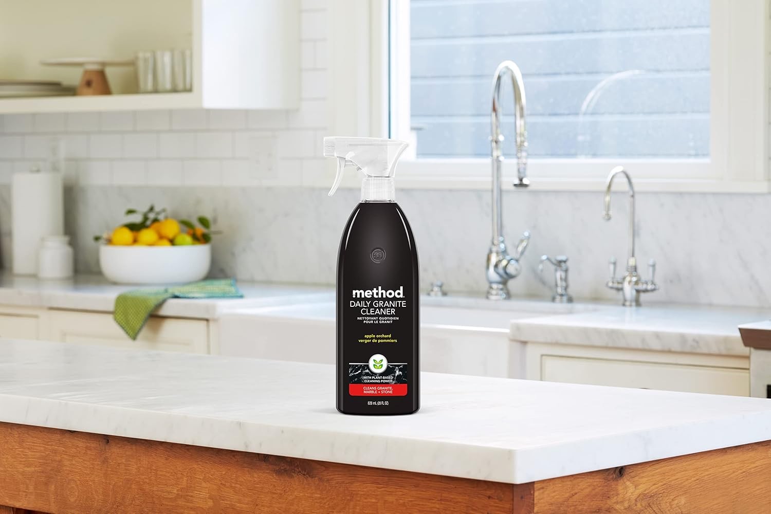 Apple Orchard Granite Cleaner 28oz Surface Safe Spray Streak Free Eco Friendly