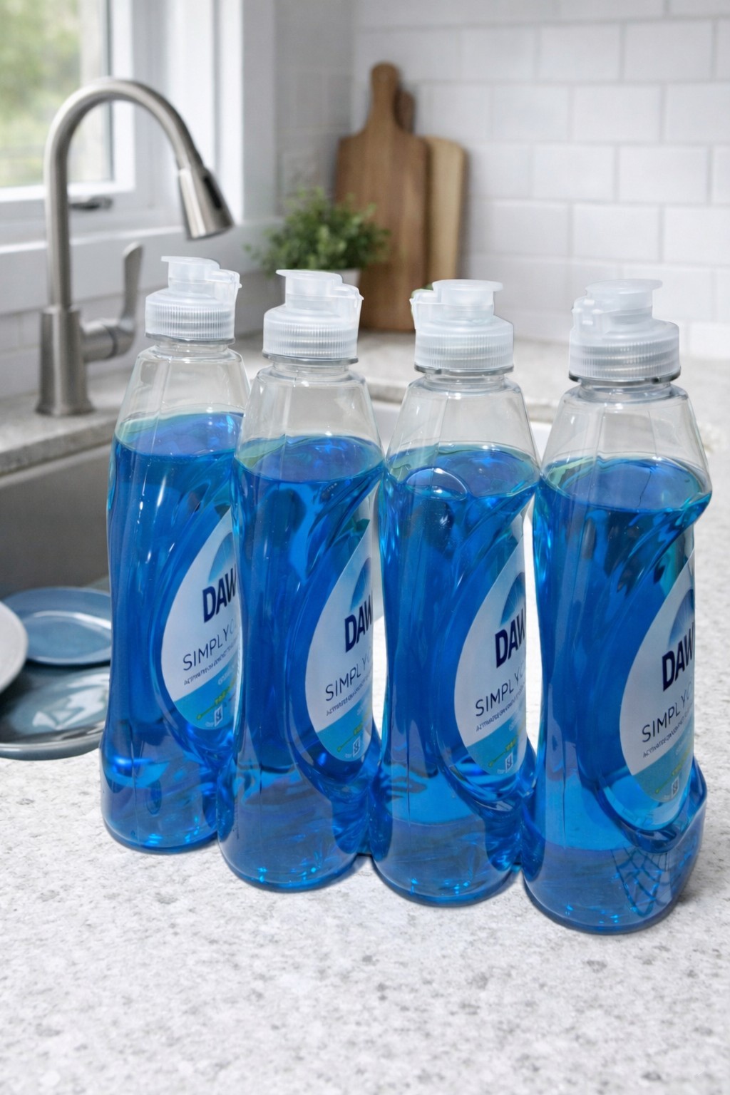 Dawn Dishwashing Liquid Simply Clean 14.6 Fl Oz.( 4 Pack)