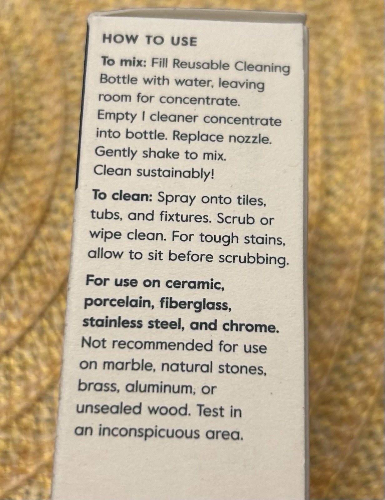 NEW Grove Co Daily Shower Cleaner Concentrates – Lavender Blossom & Thyme NIB