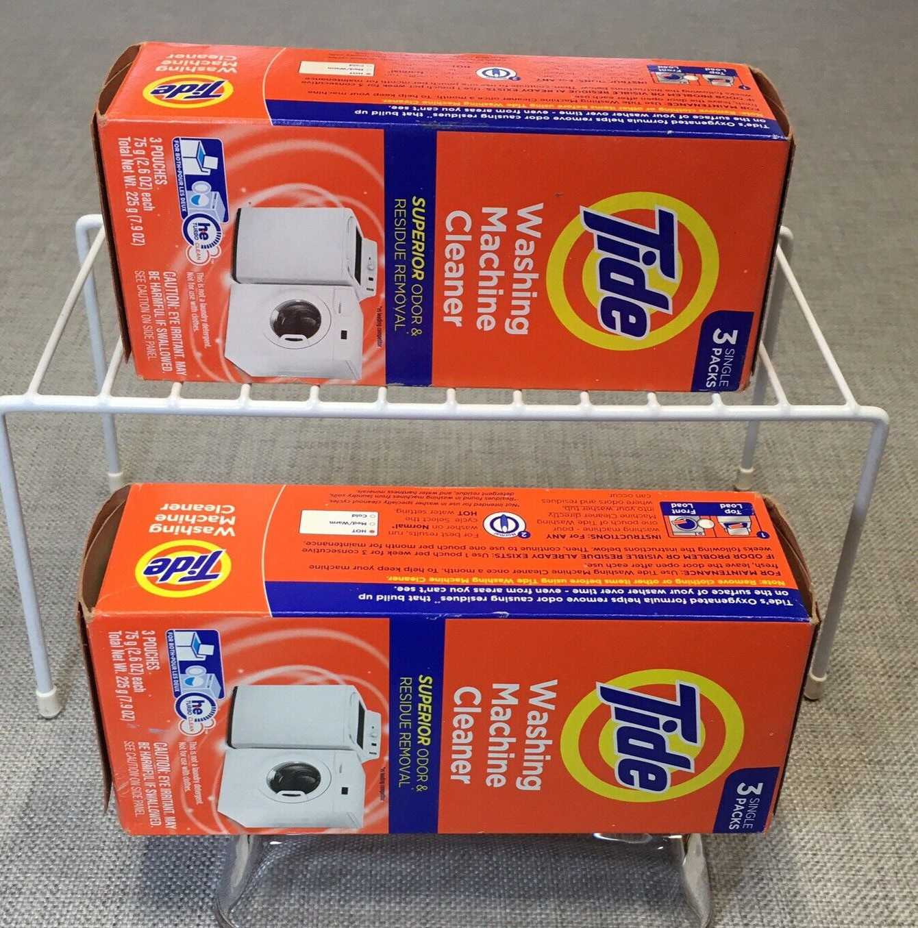 2 Pkg’s of TIDE Washing Machine Cleaner with Oxi Deep Cleaning (6 Pouches Total)