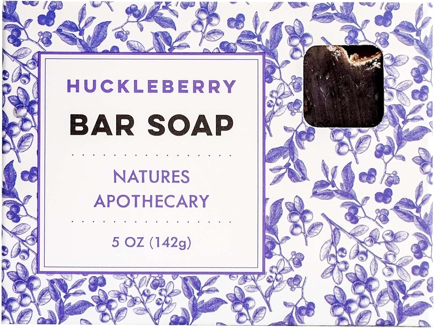 ‘S APOTHECARY Huleberry Premium Bar Soap – Cold-Proced Castile