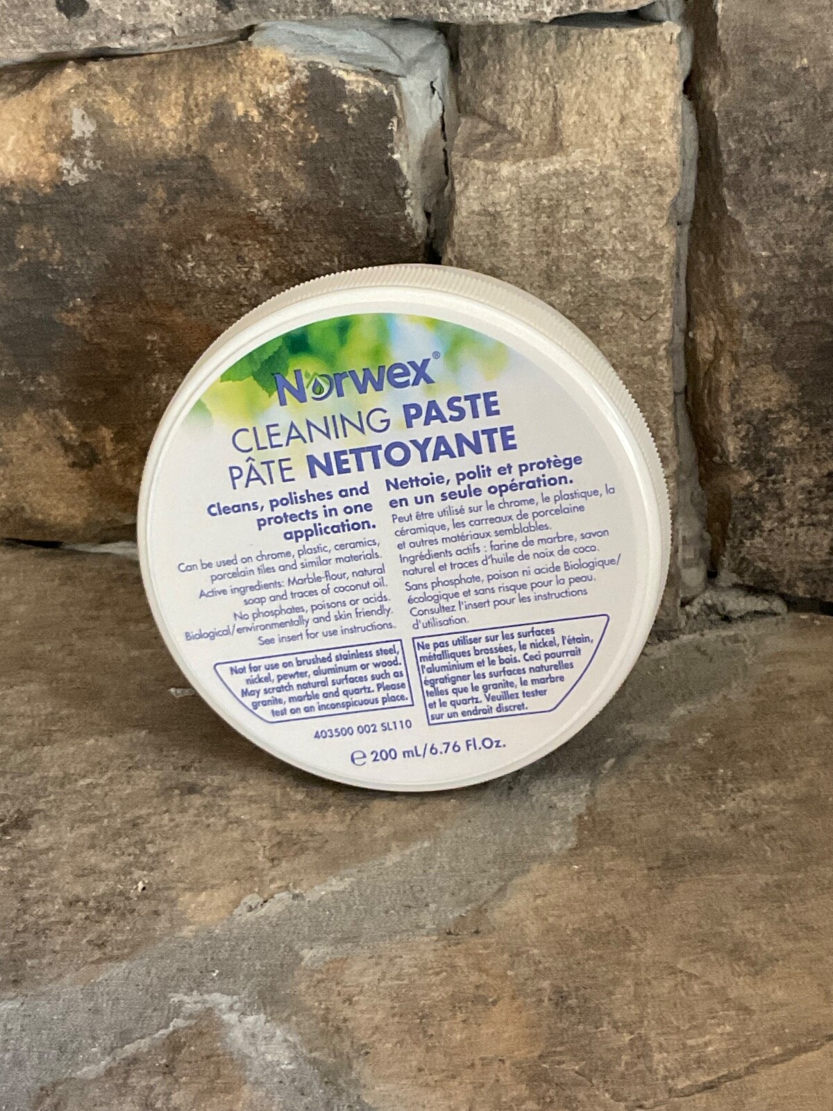 Norwex Cleaning Paste Large Size 200mL 6.76 Fl Oz Brand new
