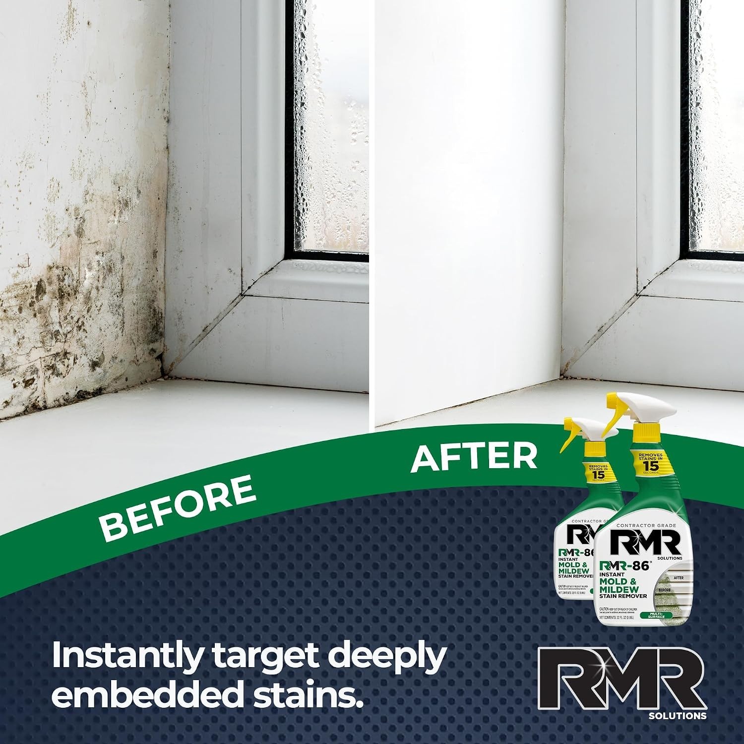 32 oz RMR-86 Mold and Mildew Stain Remover Spray – Effective & Safe Formula