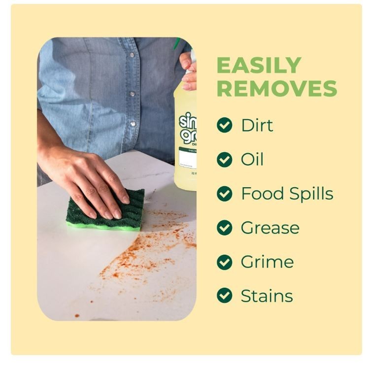 Simple Green All-Purpose Cleaner Concentrate Refill, Lemon Scent, 67.6 fl. oz