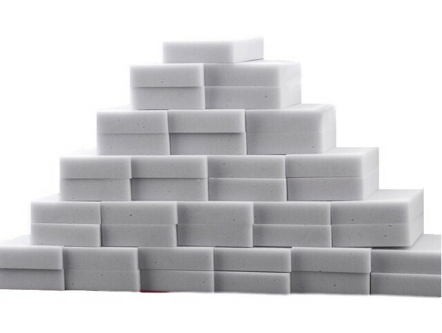 Magic Sponge Eraser BULK PACK Melamine Cleaning Foam 10 mm Thick From USA – 100*
