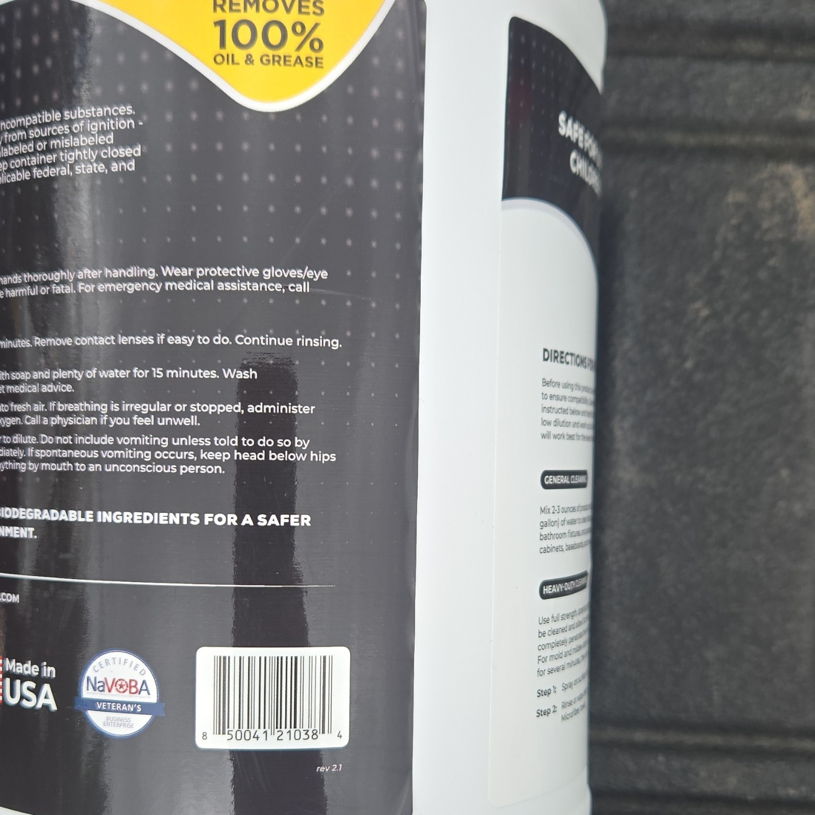 RMR Solutions Contractor Grade Multi-Surface Degreaser Concentrate 1 Gal