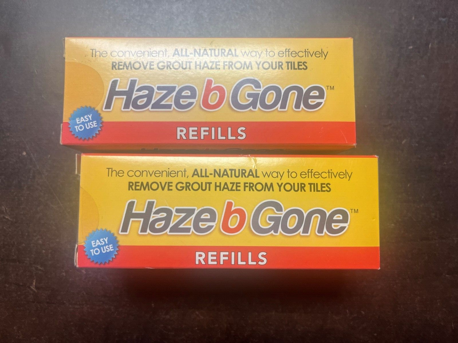 Lot of 2 – Miracle Sealants Haze B Gone Glove-Pouch 1000SqFt Refill