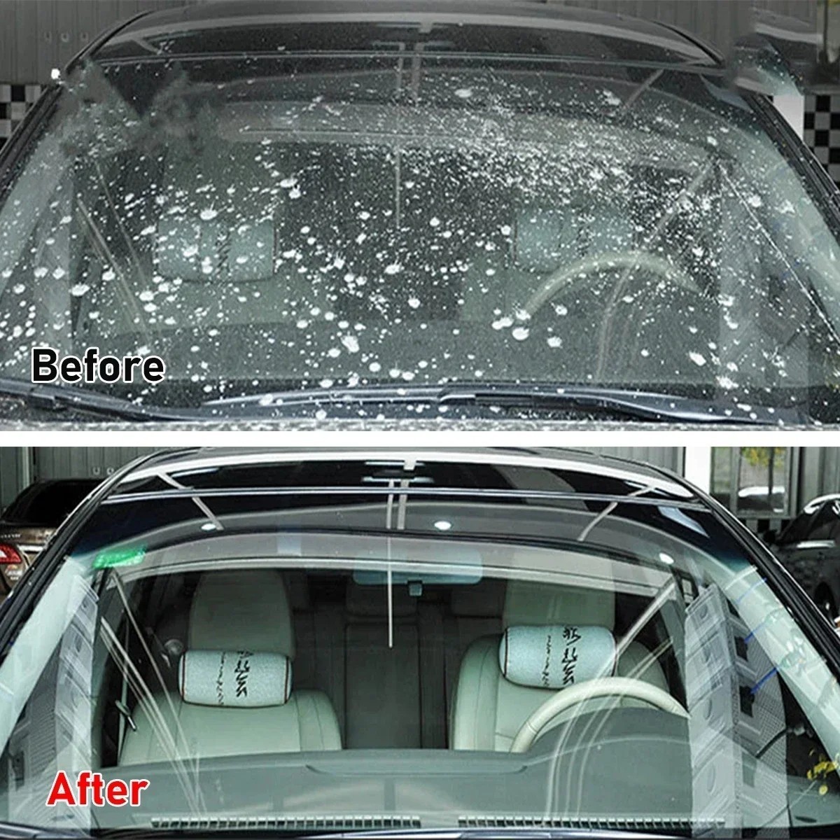 Car Windshield Washer Tablets Concentrated Effervescent Wiper Fluid Glass Cleane