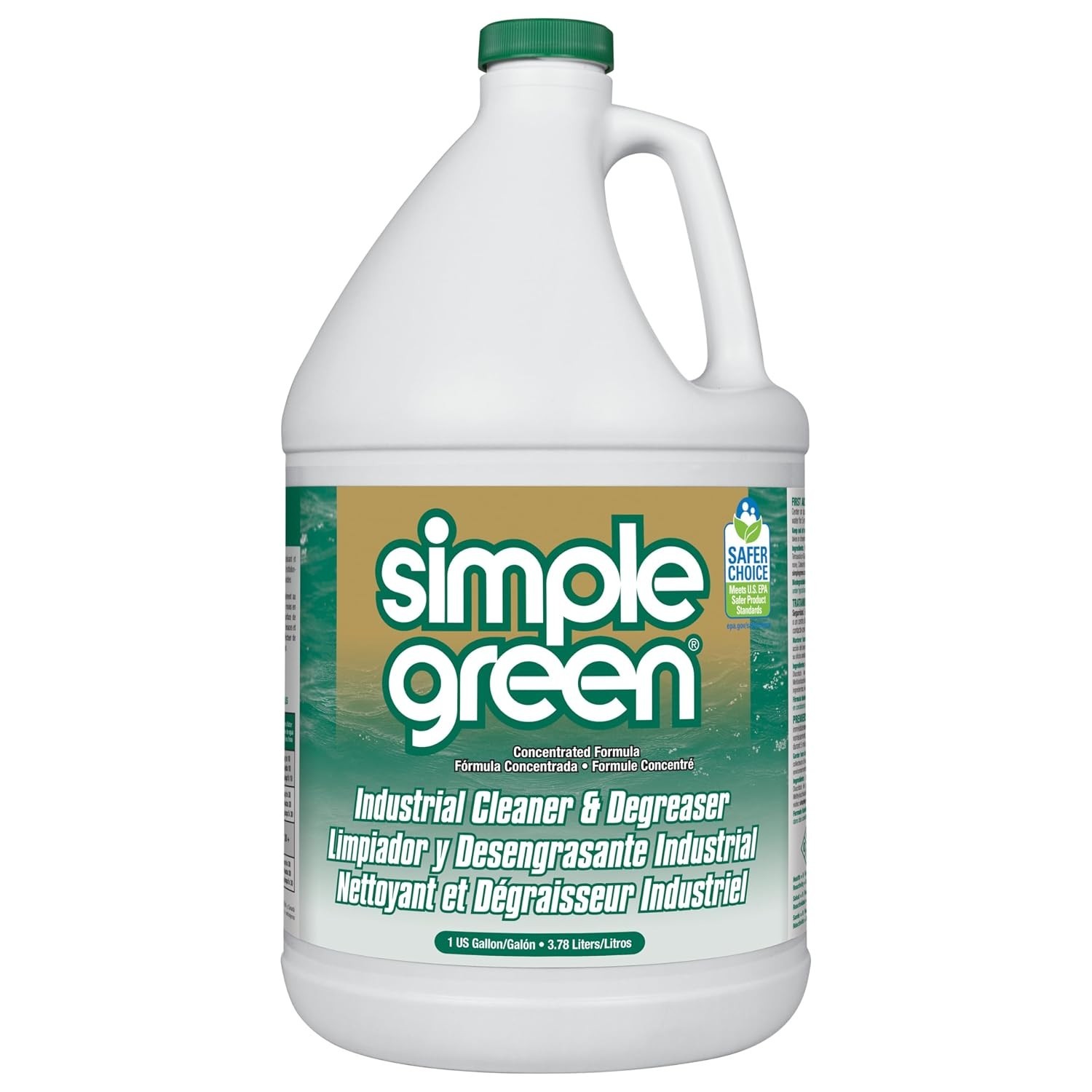Simple Green 2710200613005 1 Gal Jug, Industrial Cleaner And Degreaser,