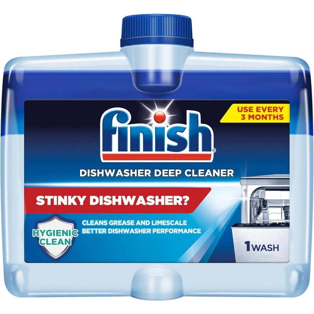 Dishwasher Cleaner and Descaler Liquid, Deep Cleaning for Grease and Limescale,
