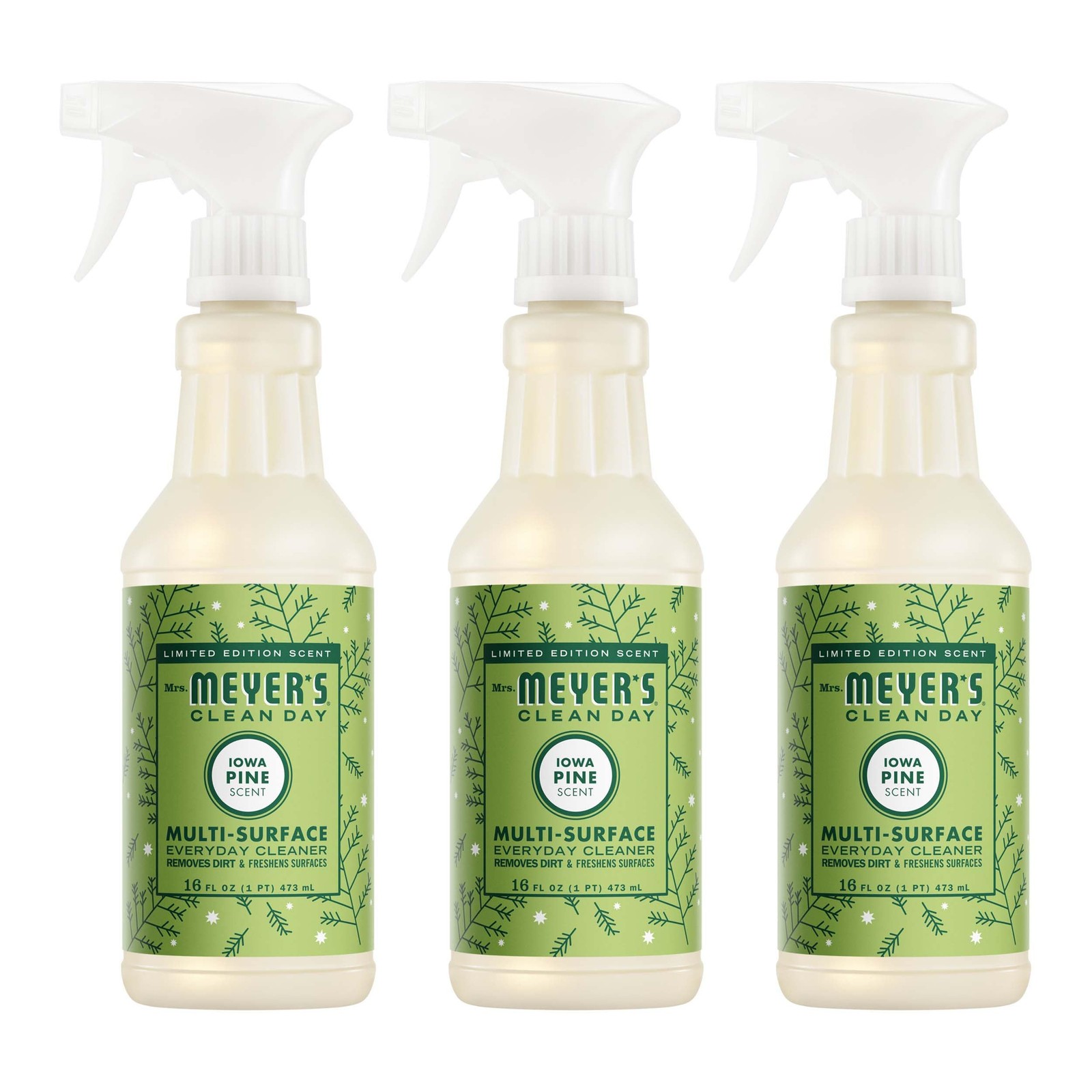 CLEAN DAY Multi-Surface Cleaner Spray, Cruelty Free Formula, Iowa Pine, 16 fl…