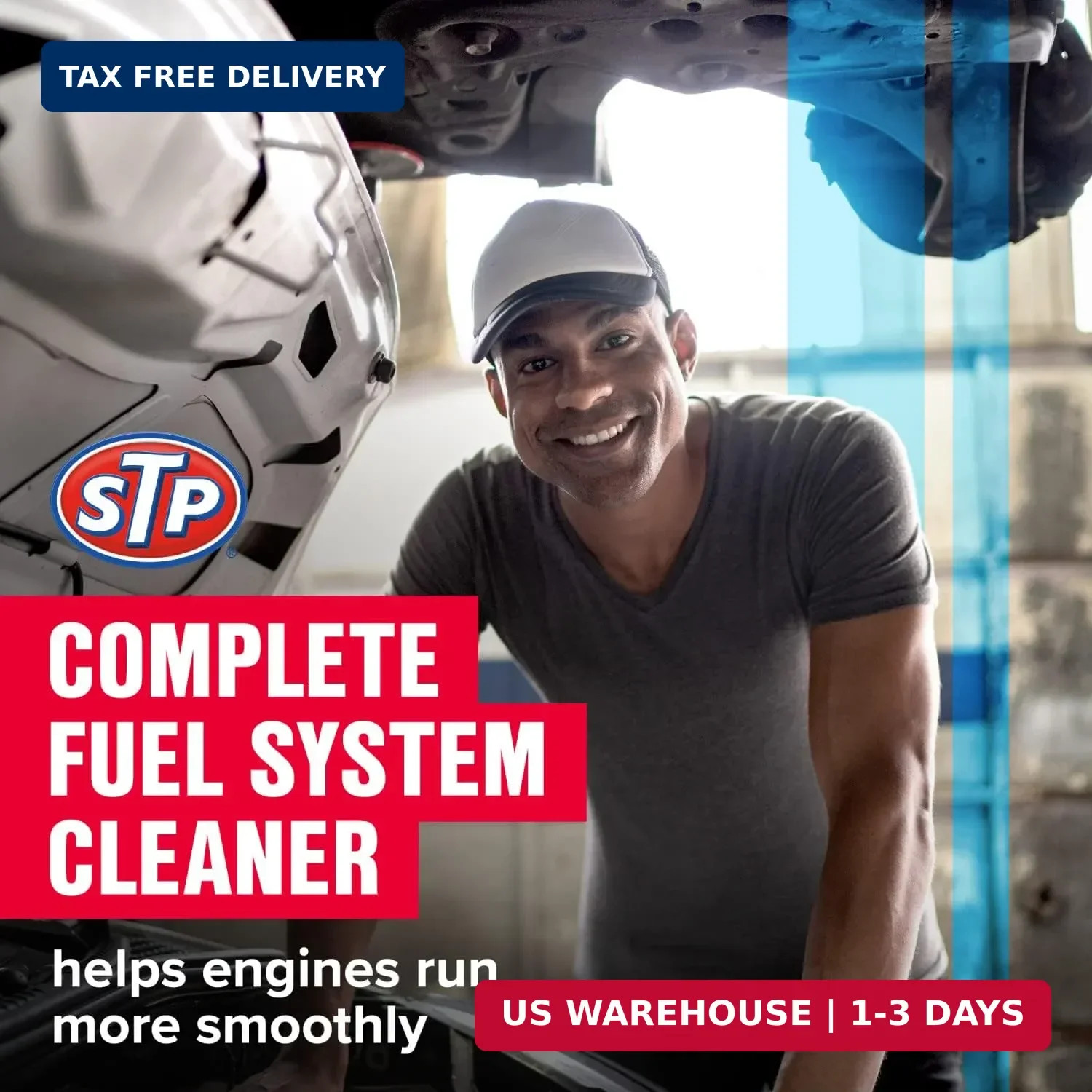 STP Complete Fuel System Cleaner, Fuel Cleaner Deep Cleans Entire Fuel System, 5