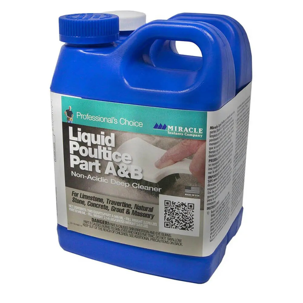 Miracle Sealants Liquid Poultice Parts A & B – 1 Qrt