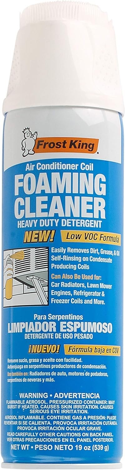 Frost King ACF19 Foam Coil Cleaner, 1.18 Pound, 19 Ounce LIQ019