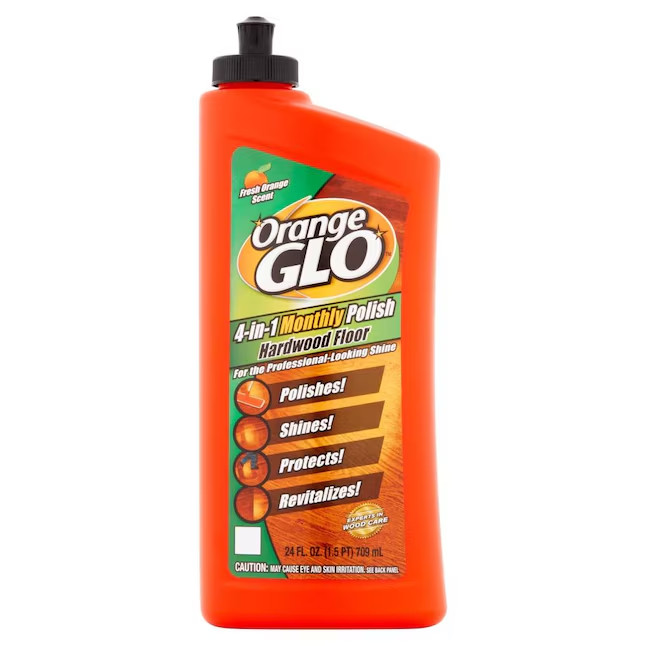 Orange Glo Hardwood Floor 4-in-1 Monthly Polish, 24 Oz.