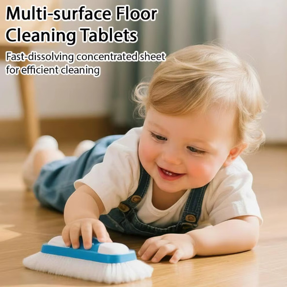 100PCS Multi-surface Floor Cleaning Tablets, Multiple Effect the floors Clean US