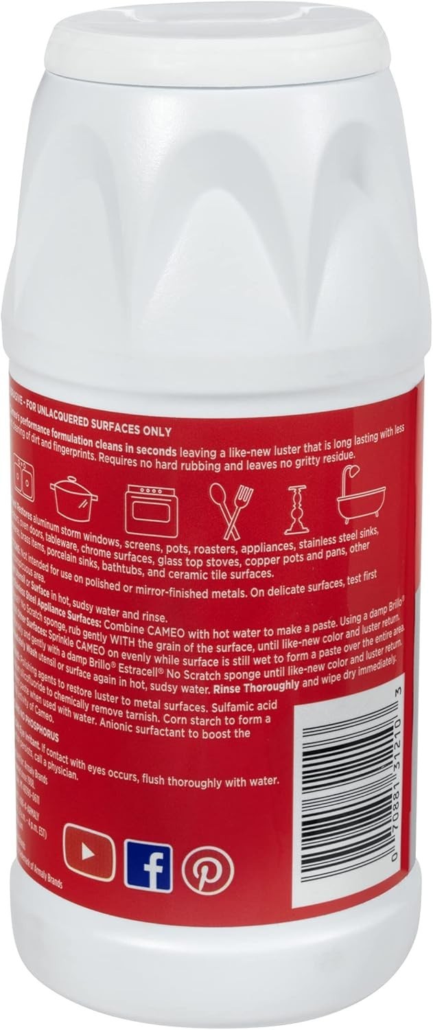 Non-Abrasive Aluminum & Stainless Steel Cleaner – 10 oz Unscented Formula