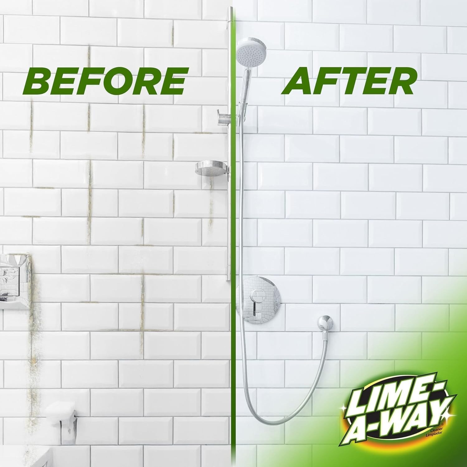 Lemon Scented Hard Water Stain Remover Spray – Tackles Rust & Calcium Quickly