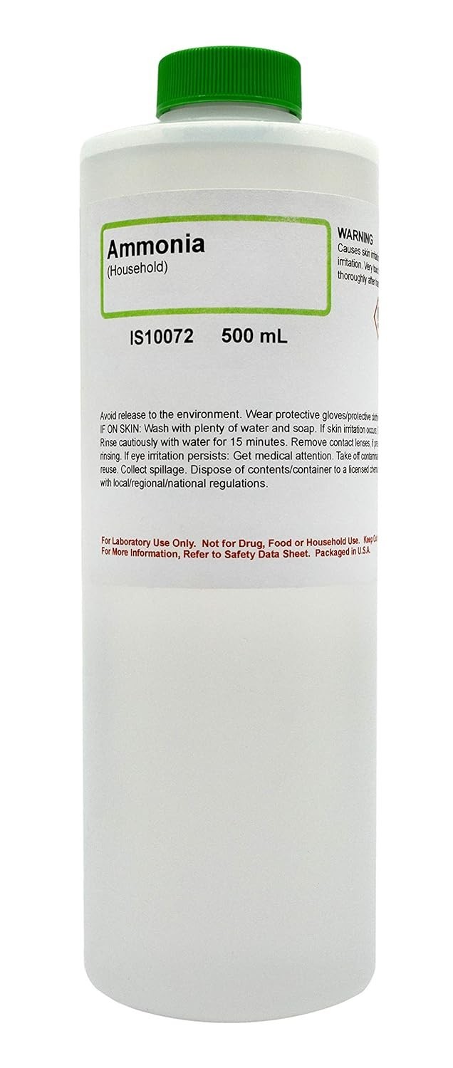 Versatile Household Ammonia Cleaning Solution 500mL – Effortless Stain Removal