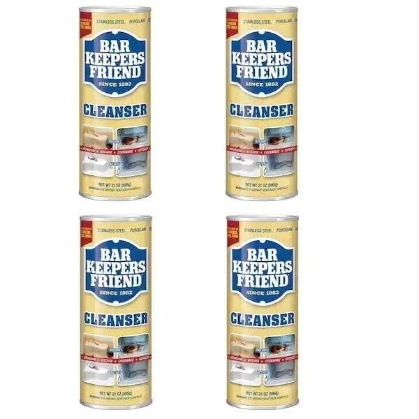 Bar Keepers Friend 21 oz. All-Purpose Cleaner and Polish (4-Pack)