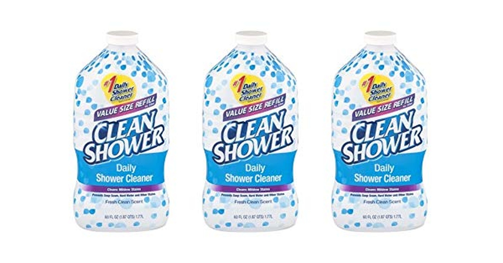 CLEAN SHOWER REFILL 60OZ (Pack of 3)