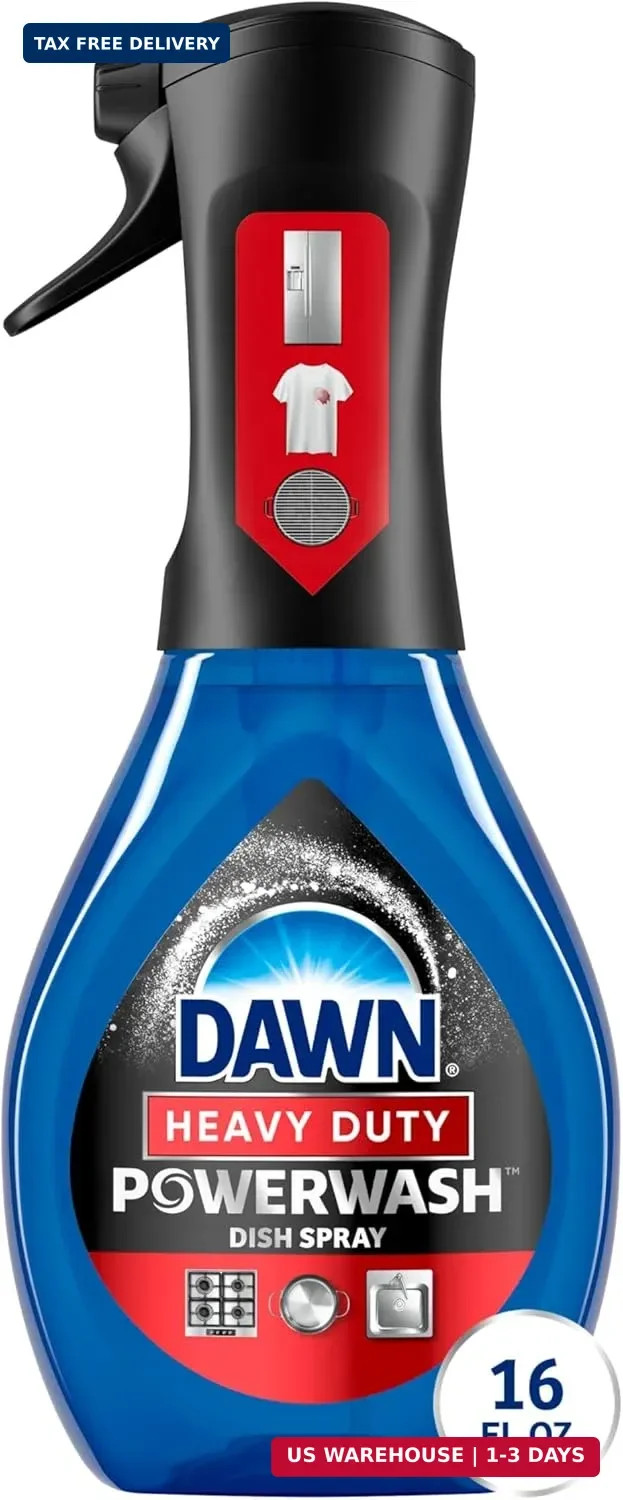Powerwash Heavy Duty Dish Spray All-Purpose Cleaner and Degreaser, 16 oz. S