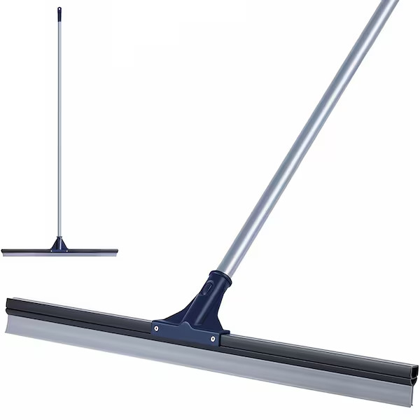 30″ Straight Silicone Blade Floor Squeegee Industrial Garage Driveway Cleaning