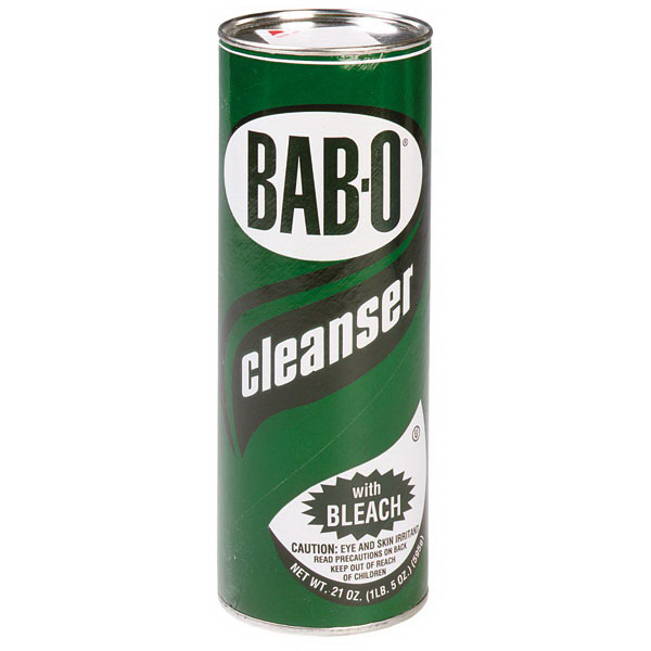 Cellucap Bab-O Cleaner with Bleach, 21 oz., Pleasant, Powder | 24/Case